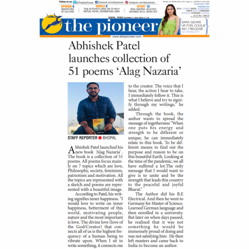 Abishek Patel_s Pioneer Coverage