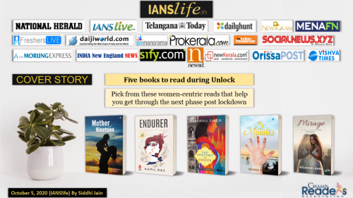 IANSlife Coverage (Five books to read during Unlock)