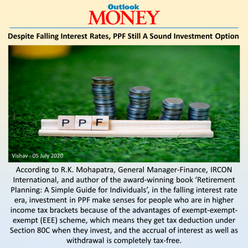 R.K. Mahopatra Author Article(Outlook Money)