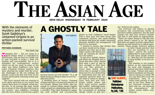 Sunit gajbhiye The Asian Age New Delhi Coverage